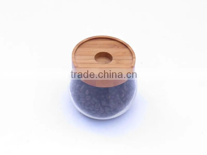 DongGuan Wood Lid Glass Bottle