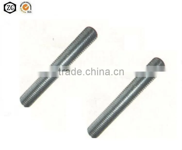 Blue White Zinc Threaded Rod DIN 975