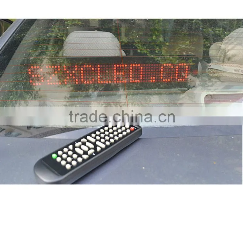5V P7.62-7*80+Dot matrix module+Animation+White frame+English message display board+ LED moving message display+Bus/ Car display
