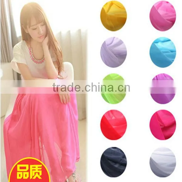 china wholesale 100%polyester chiffon fabric