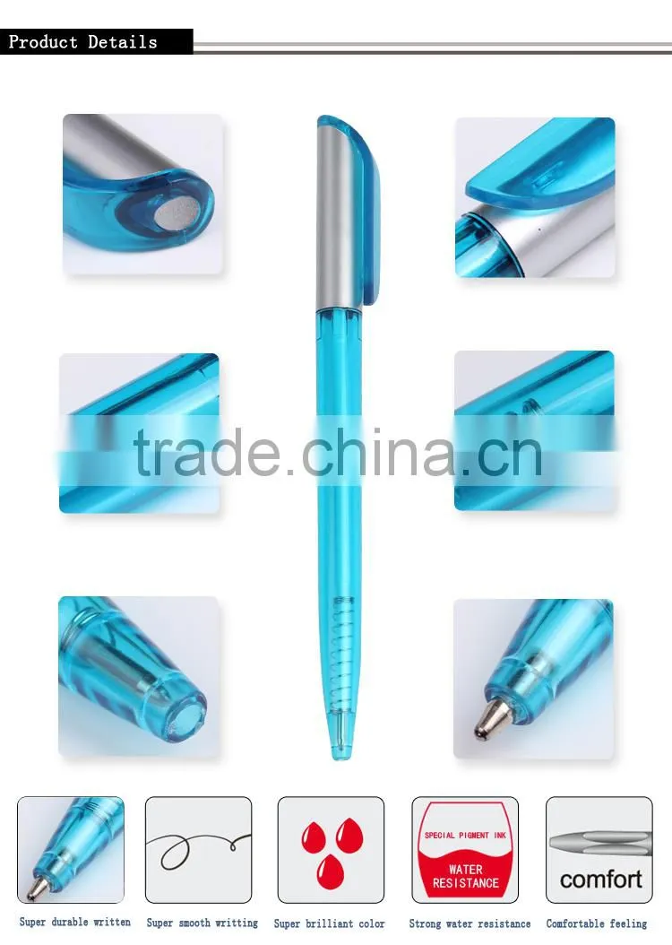 Hot Sale New Design Custom Advertising Ball Pen Plastic Promotional Ball pen