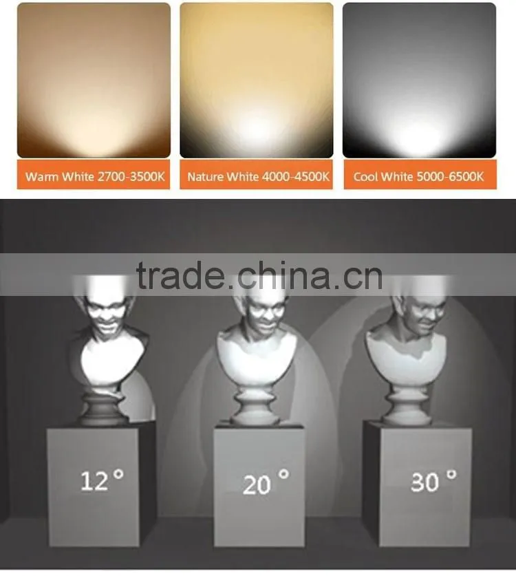 12W Dimmable LED Track Lght COB Track Light