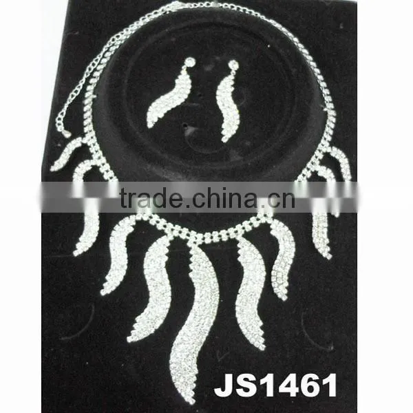 china wholesale silver indian bridal 925 silver jewelry sets