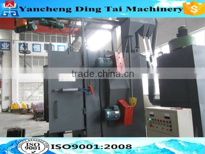 Professional hanger type shot polishing equipment/ shot blasting machinery manufacturer