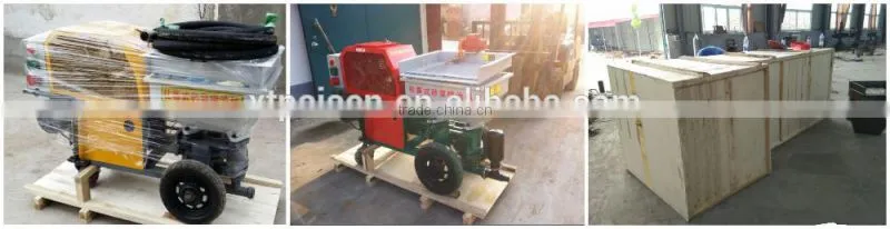 automatic cement mortar machine for spray wall, wall paint cement machine