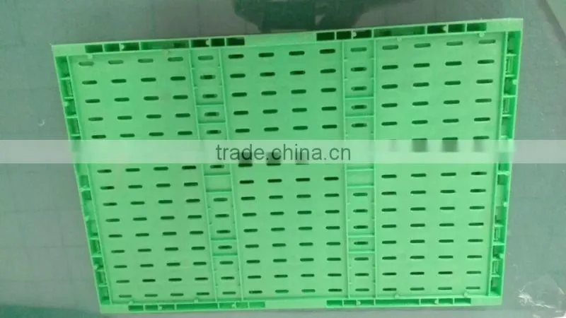 2016 PP Good quality hot sale plastic foldable crate for apples and orange and all kinds fruits