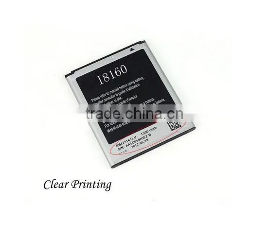 2016 Hot sell 1500mAh Li-ion cell phone battery for Samsung Galaxy Ace2