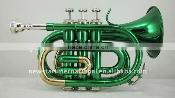 Colorful Pocket trumpet HPL-904C