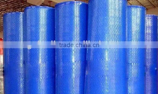 Eco friendly pvc foam printed anti-slip bubble plastic swimming pool cover