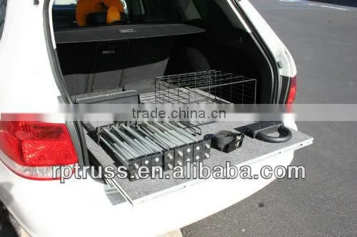 2015 RP high quality portable smart aluminum stage packing with flight case