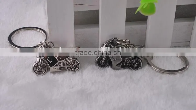 Mini motorcycle shape metal keychain,Cheap promotional gifts wholesale