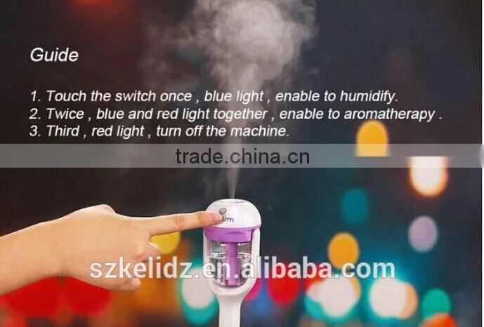 Mini Electric Car/Indoor Essential Oil Diffuser/Humidifier/Purifier