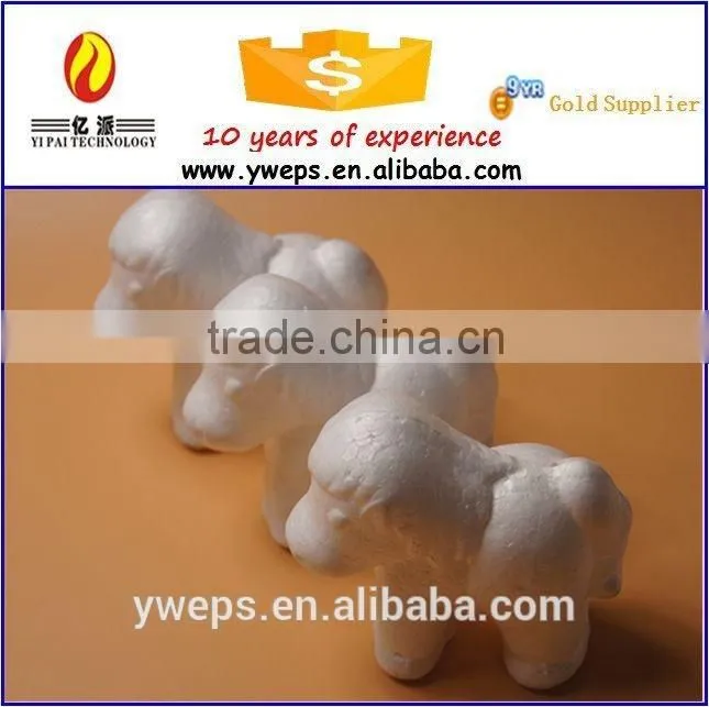 3D horse and bear model animal model for sale/Diy craft model for kids doodle