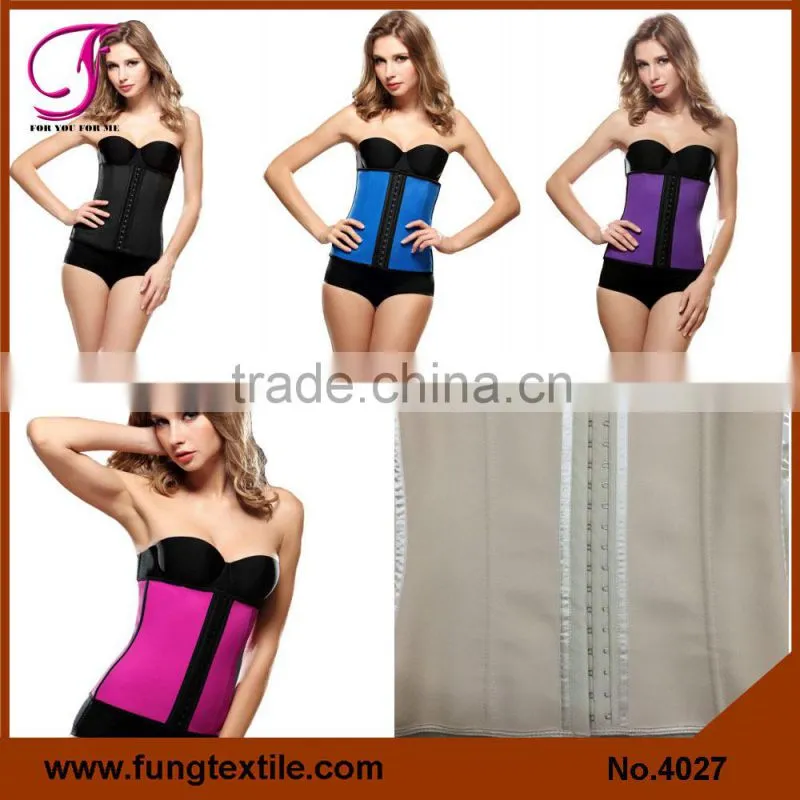 4027 Woman Sport Latex Plus Size Waist Training Corset