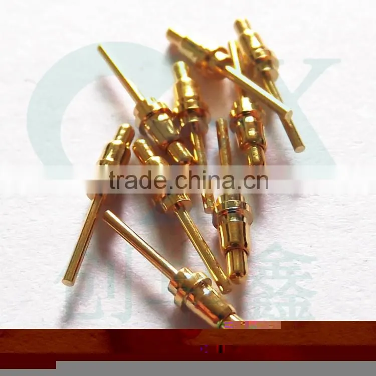 led lighting charger pogo pin brass connector pin for PCB
