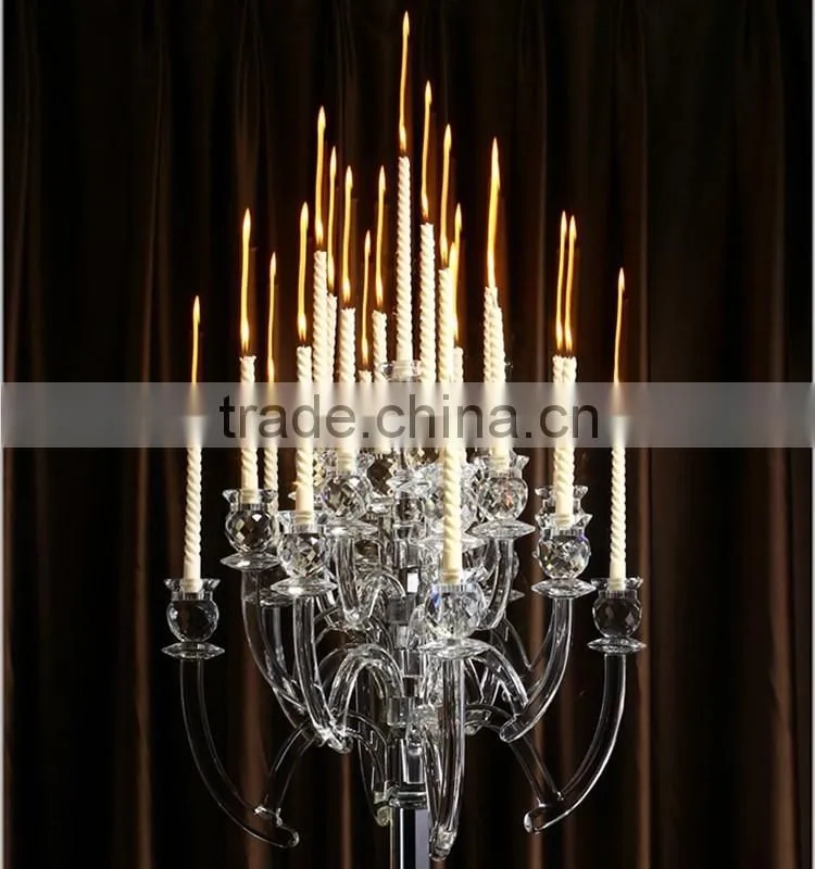 wholesale tall crystal candle holder centerpieces from Alibaba