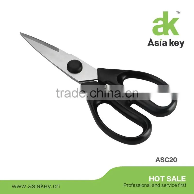 Low Price Curved Handle Stainless Steel Utility Scissors For People or Pets