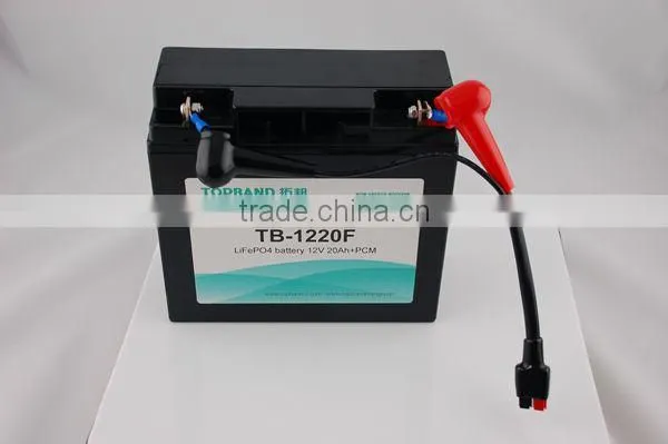 new LiFeO4 LFP battery 12V 20Ah for for golf cart