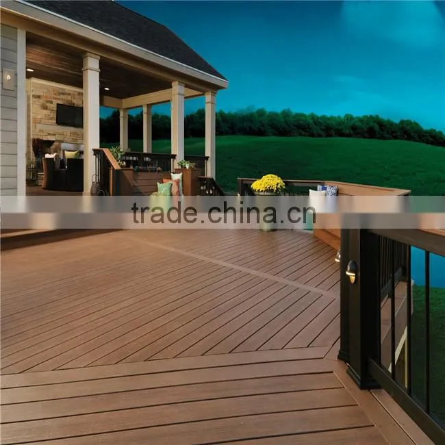 Good quality cheap wpc tiles wpc decking prices / price wpc flooring