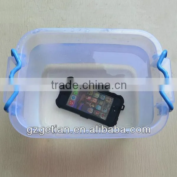 2015 Top Sell Colourful Fashion Plastic Waterproof Case for iphone 6