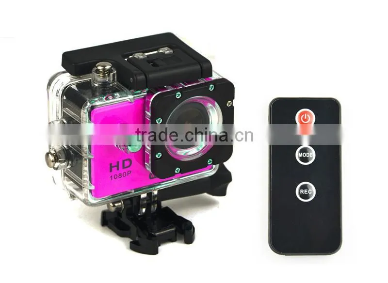 1.5/2.0 optional Wifi 1080p sport camera sj4000 remote with European EMC test report use for self balancing scooter