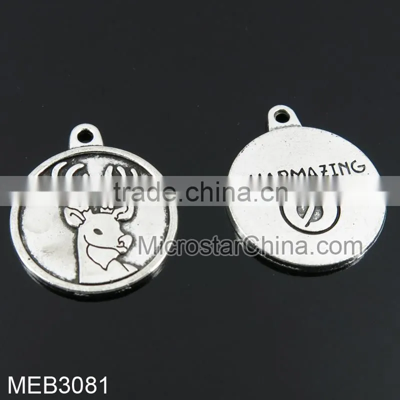 Wholesale fashion colorful handmade stainless steel cross pendant