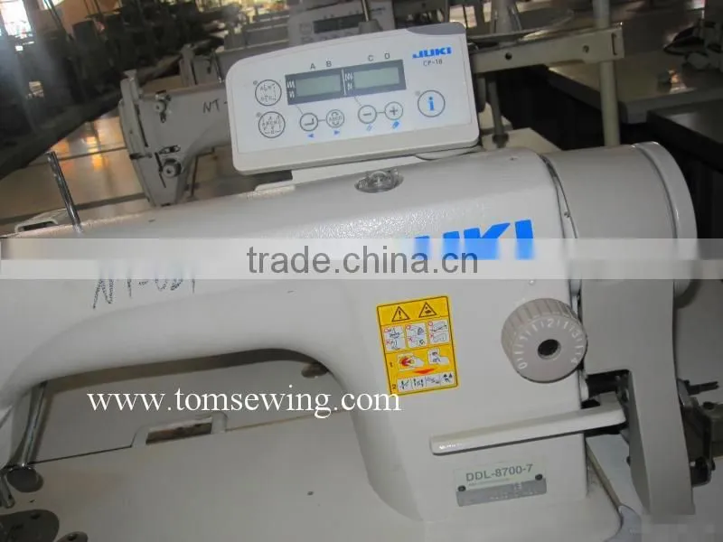 Juki ddl-8700-7 used second hand Automatic Sewing Machine For Shirt