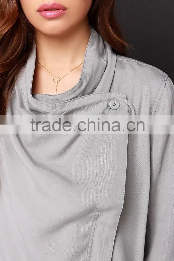 New arrival women garments, european style jacket for women, women garment factory in china