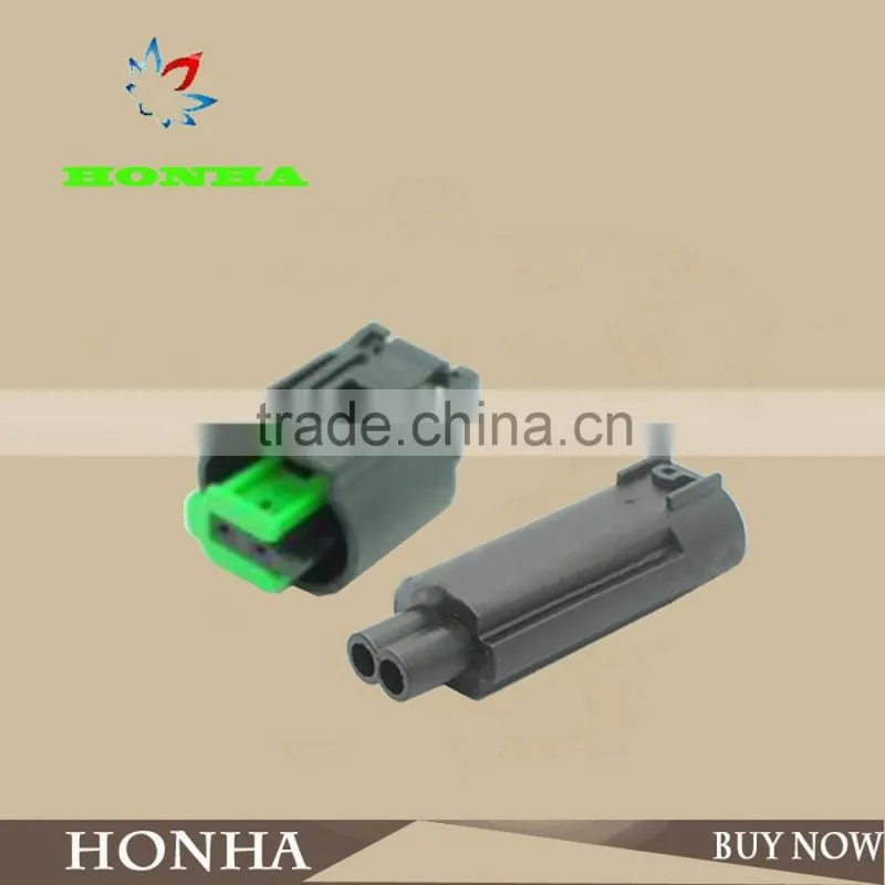 968405-1 1-967570-3 PA66 tyco 2 pin male and female sealed auto wire harness connectors