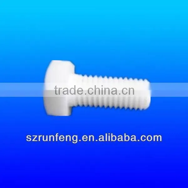 Small plastic bolt for electronics