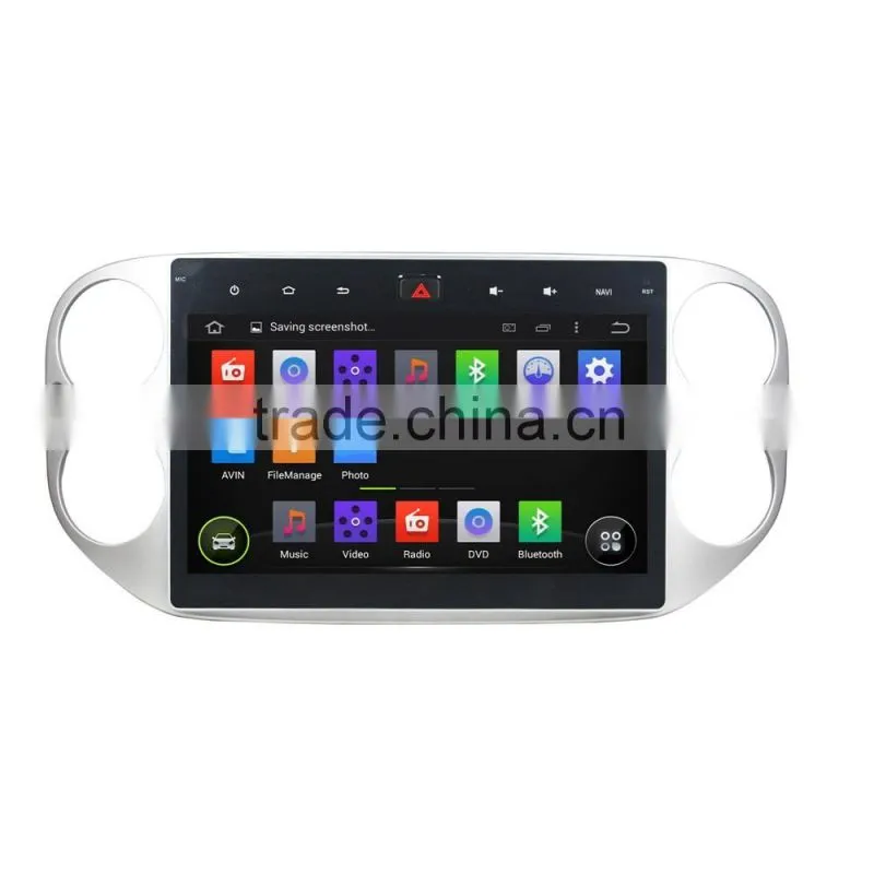 10.1 HD Android 5.1 car multimedia system in dash for volkswagen tiguan navigation radio 2013-2015