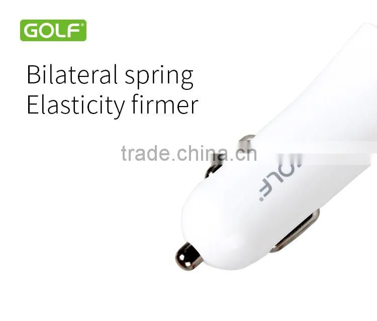 golf new dual usb car charger new products looking for distributor faster business opportunities distributor
