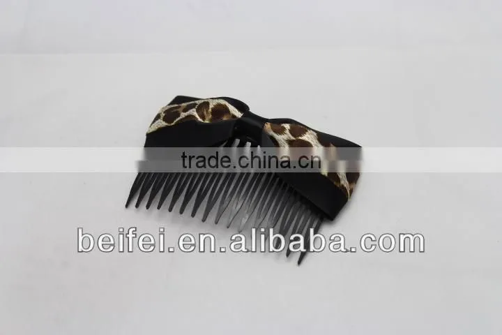 Fashion Hair Comb, Satin Knotbow, Factory Outlet