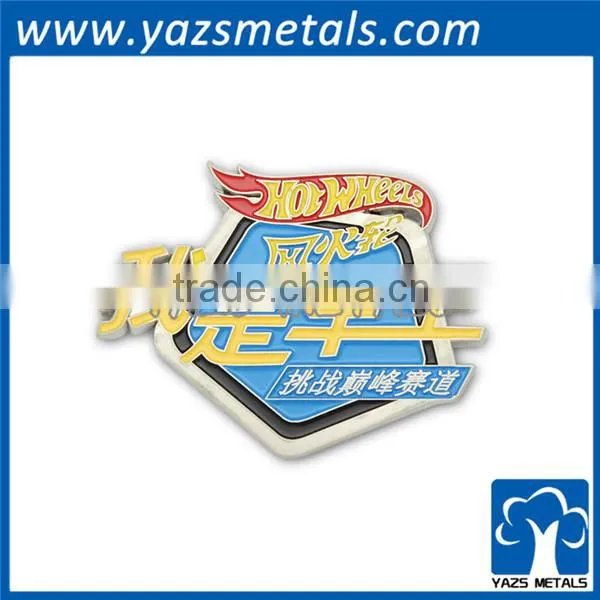 Factory custom cheap national flag emblem car sticker badge