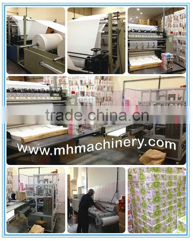 Semi Automatic Facial Tissue Packing Machine