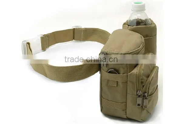 men sport sports water bottle waist bag
