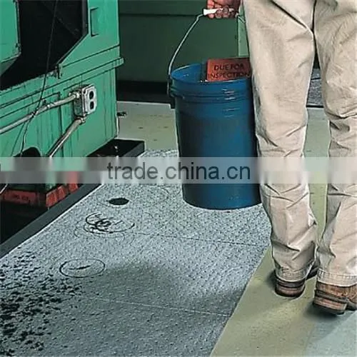 Gray color universal absorbing roll for factory floor