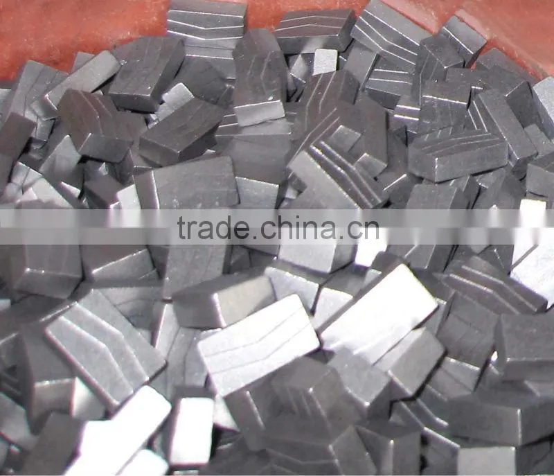 cutting basalt diamond saw blade segment