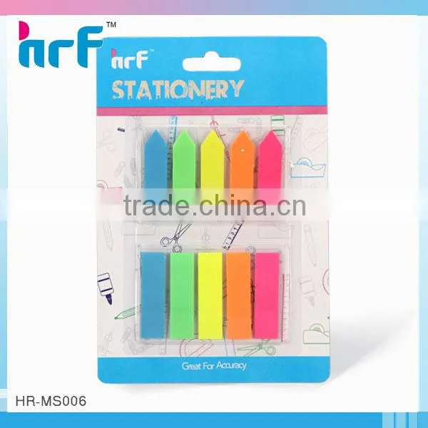 Colorful Sticky Note Sets With Transparent Sticky Notes
