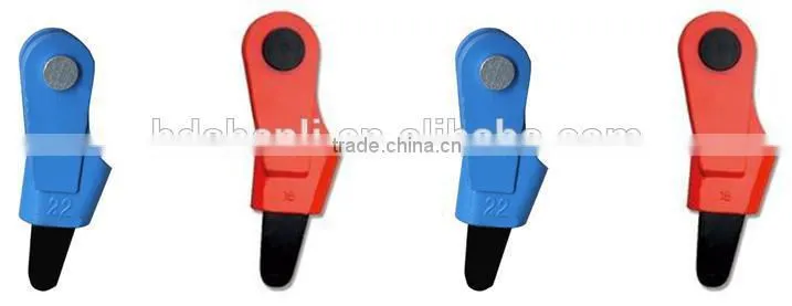 drop forged hardware alloy steel/carbon steel lifting hoist wedge-shape joint