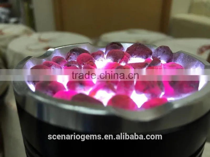 High Quality Big Size Natural Purple Garnet Rough 8MM+