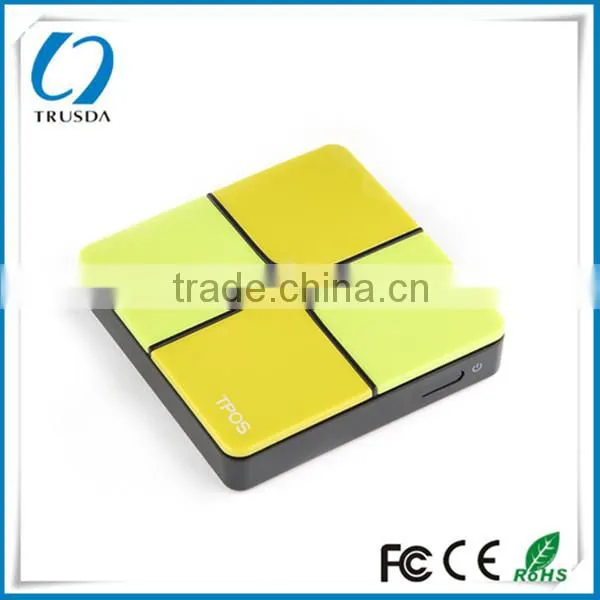 Li polymer 5000mah legoo external portable power bank solar mobile phone charger