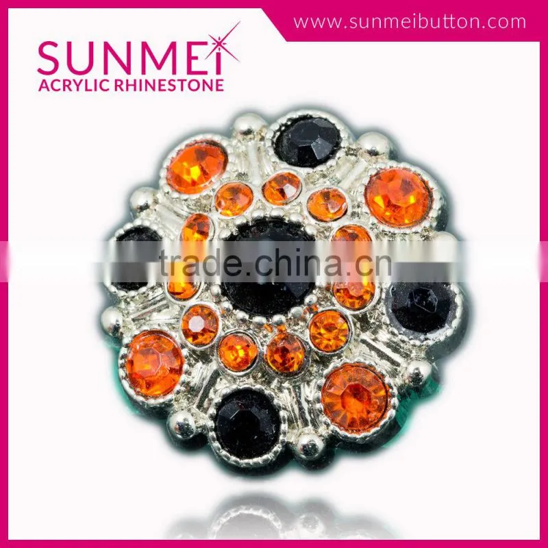 Wholesale Decorative Crystal Button Rhinestone Dress Embellishments