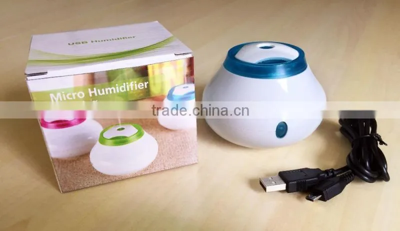 Promotional Gift USB Desktop Mini USB Air Humidifier,Portable mini usb humidifier
