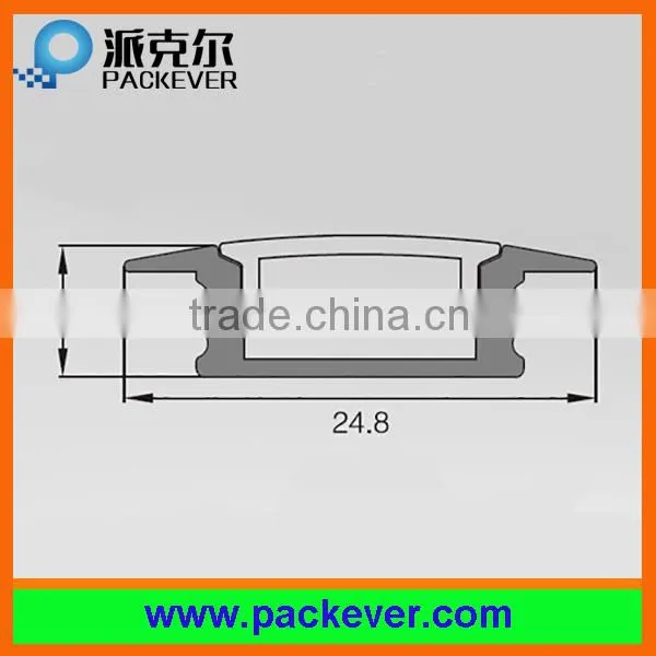 Recessed mounted LED strip light aluminum profile with PC cover