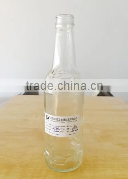 330ml clear long neck beverage bottle Juice Bottle Beer Bottle Wine Bottle