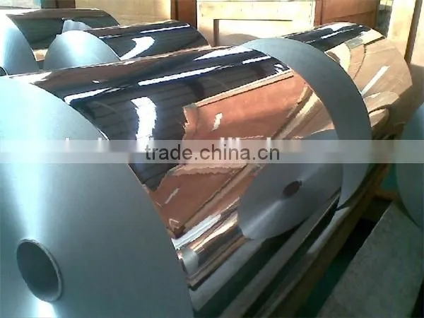 China 3xxx film Cladding Mirror aluminum coil