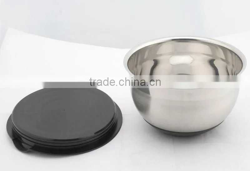stainless steel food salad mixing bowl