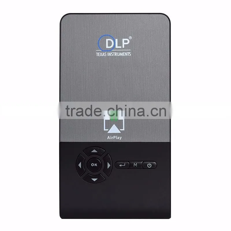Cheap Price 5G WIFI LED Lamp 15000 hours 1G 8G Digital Projector DLP Portable android 4.4 smart C2 Projector
