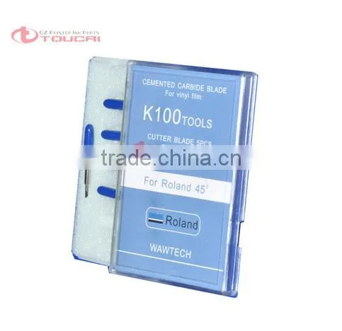 High Quality Cutter Blades for Liyu GCC Roland Cutter plotter vinyl Roland 30/45/60 degree blade